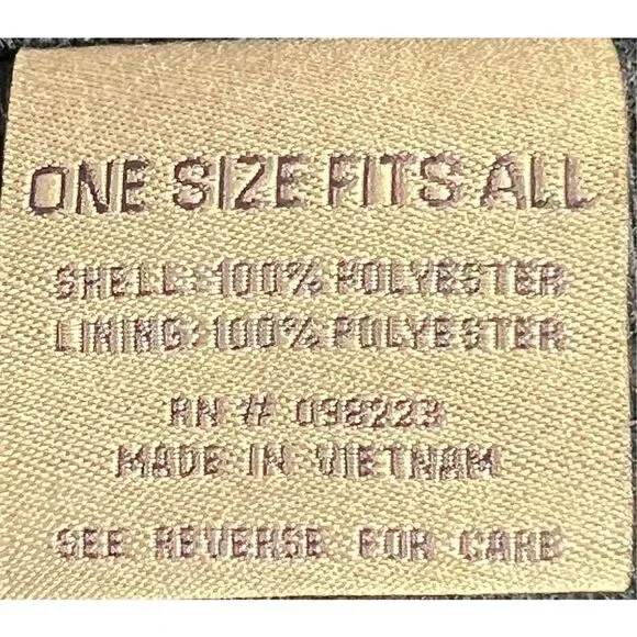 NWT Mossy Oak Fleece Face Mask Brown Duck Lined - Picture 8 of 9